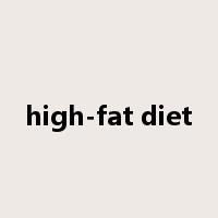 high-fat diet是什么意思
