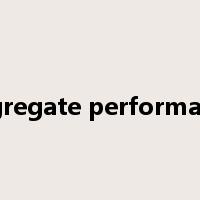 aggregate performance是什么意思