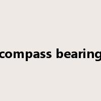 compass bearing是什么意思