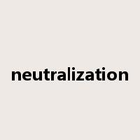 neutralization是什么意思