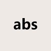 abs是什么意思