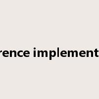 Reference implementation是什么意思