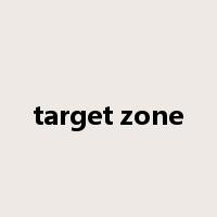 target zone是什么意思