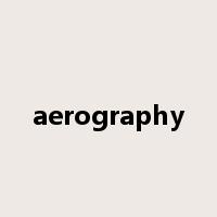 aerography是什么意思
