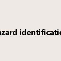 hazard identification是什么意思