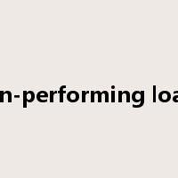 non-performing loans是什么意思