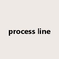 process line是什么意思