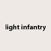 light infantry是什么意思