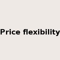 Price flexibility是什么意思
