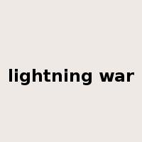 lightning war是什么意思