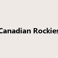 Canadian Rockies是什么意思
