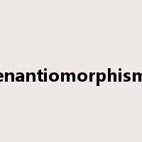 enantiomorphism是什么意思