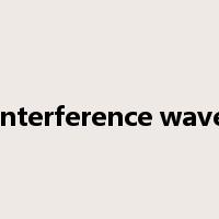 interference wave是什么意思