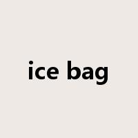 ice bag是什么意思