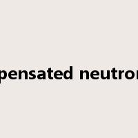 compensated neutron log是什么意思