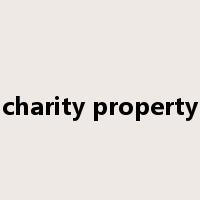 charity property是什么意思