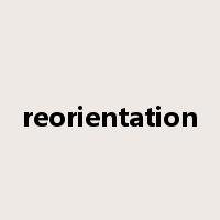 reorientation是什么意思