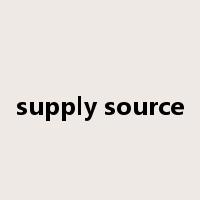 supply source是什么意思