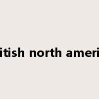 british north america是什么意思