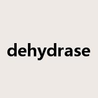 dehydrase是什么意思