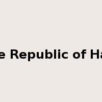 The Republic of Haiti是什么意思