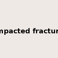 impacted fracture是什么意思