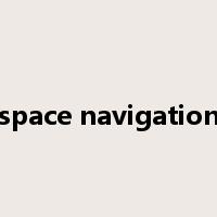 space navigation是什么意思