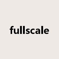 fullscale是什么意思