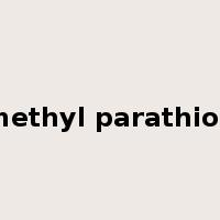 methyl parathion是什么意思