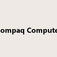 Compaq Computer是什么意思