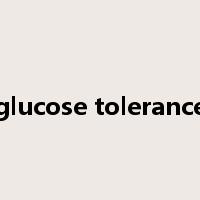 oral glucose tolerance test是什么意思
