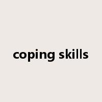 coping skills是什么意思