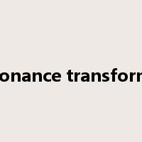 resonance transformer是什么意思