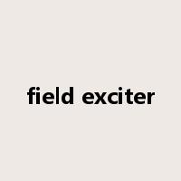 field exciter是什么意思