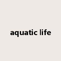 aquatic life是什么意思