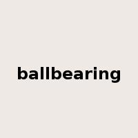 ballbearing是什么意思