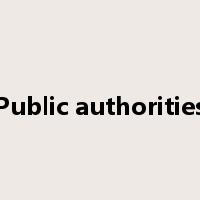 Public authorities是什么意思