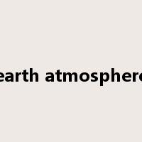 earth atmosphere是什么意思