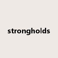strongholds是什么意思