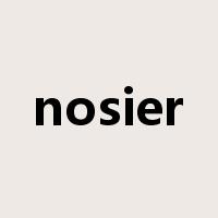 nosier是什么意思