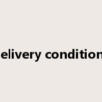 delivery conditions是什么意思