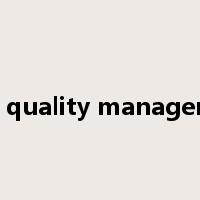 total quality management是什么意思
