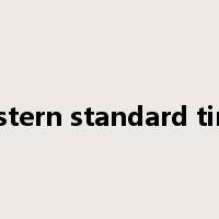 eastern standard time是什么意思