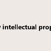 proprietary intellectual property rights是什么意思