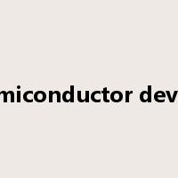 semiconductor device是什么意思