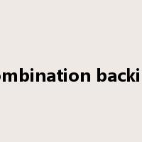 Combination backing是什么意思