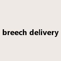 breech delivery是什么意思