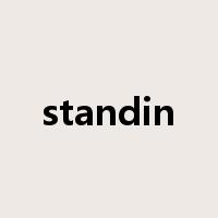 standin是什么意思