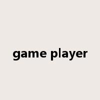 game player是什么意思