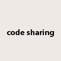 code sharing是什么意思